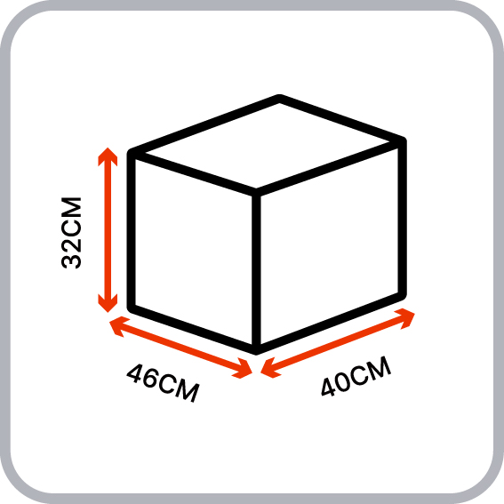 Dimensions: 40 x 46 x 32cm